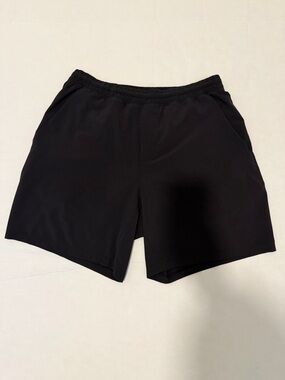 Lululemon Pace Breaker Short Black Men's Size L Lined 9" Inseam
